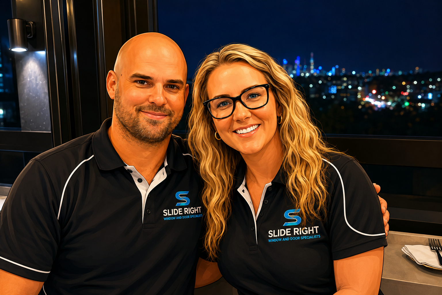 Luke and Shannon from Slide Right Window & Door Specialists